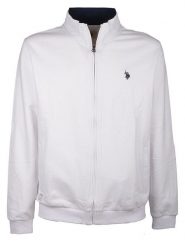 U.S. Polo Assn. Bluza w kolorze białym rozmiar: M. Białe bluzy U.S. Polo Assn., m, bez wzorów, z bawełny, bez kaptura. Za 149.31 zł.