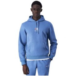 Bluza męska Champion Hooded 220268. Czarne bluzy Champion, m, bez wzorów, bez kaptura. Za 232.00 zł.