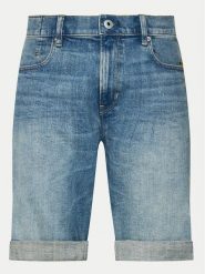 G-Star Raw Szorty jeansowe Mosa D24430-D498-G564 Niebieski Regular Fit. Niebieskie szorty G-Star Raw, m, bez wzorów, z bawełny, retro. Za 319.99 zł.
