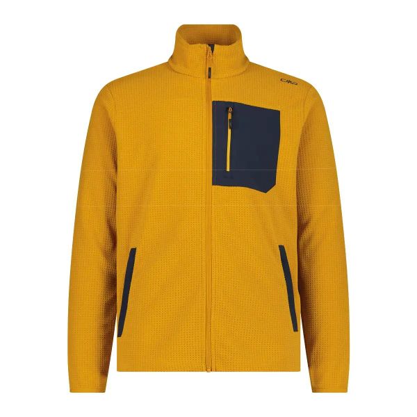 Polaire jacquard arctique CMP. Żółte odzież kompresyjna CMP, l, bez wzorów, z polaru, trekkingowe. Za 253.00 zł.