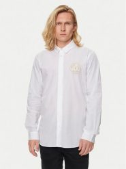 Versace Jeans Couture Koszula 76GALYS2 Biały Regular Fit. Białe koszule Versace Jeans Couture, m, bez wzorów, z bawełny, bez kołnierzyka, bez ramiączek. Za 679.99 zł.