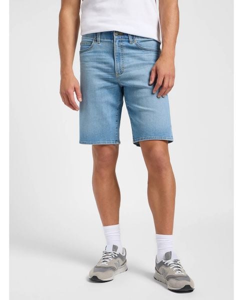 MESKIE SZORTY LEE XM 5 POCKET SHORT TENNEY 112363937. Szorty Lee, bez wzorów, z jeansu. Za 169.99 zł.