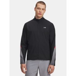 Kurtka Do Biegania Męska Under Armour Velociti Storm. Czarne kurtki Under Armour, m, bez wzorów, bez kaptura. Za 229.99 zł.