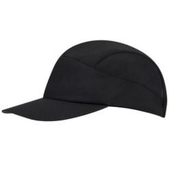 Lekka czapka sportowa z daszkiem regulowana one size CEP unisex. Czarne czapki z daszkiem CEP, bez wzorów, z materiału. Za 169.00 zł.