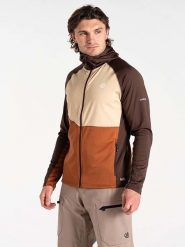 Dare 2b Kurtka funkcyjna "Assimilate II Core Stretch" w kolorze brązowo-beżowym rozmiar: M. Brązowe kurtki outdoor i hardshell Dare 2B, m, bez wzorów, z materiału, bez kaptura. Za 110.29 zł.
