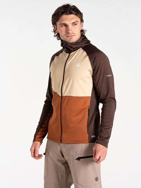 Dare 2b Kurtka funkcyjna "Assimilate II Core Stretch" w kolorze brązowo-beżowym rozmiar: M. Brązowe kurtki outdoor i hardshell Dare 2B, m, bez wzorów, z materiału, bez kaptura. Za 172.89 zł.