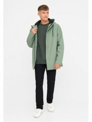 Derbe Kurtka przeciwdeszczowa w kolorze jasnozielonym rozmiar: L. Zielone kurtki outdoor i hardshell Derbe, l, bez wzorów, bez kaptura. Za 404.95 zł.