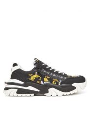 Versace Jeans Couture Sneakersy 78YA3SI5 Czarny. Czarne buty sportowe casual Versace Jeans Couture, bez wzorów, z jeansu, bez zapięcia. Za 1,469.00 zł.
