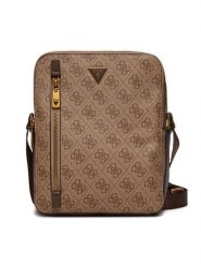 Guess Saszetka HMTOLO P4218 Beżowy. Brązowe saszetki i nerki Guess, z aplikacjami, ze skóry. Za 239.99 zł.
