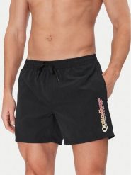 Quiksilver Szorty kąpielowe Spl Fineline Volley 15 EQYJV04141 Czarny Regular Fit. Czarne kąpielówki Quiksilver, m, bez wzorów, z syntetyku. Za 139.99 zł.