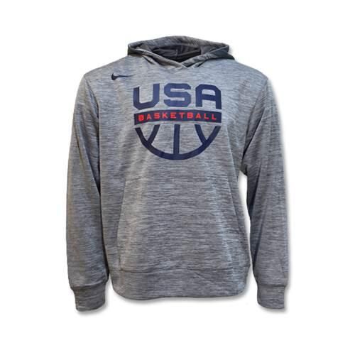 Bluza sportowa męska Nike CD5337063. Szare bluzy z kapturem Nike, m, z aplikacjami, z materiału, z kapturem. Za 379.99 zł.