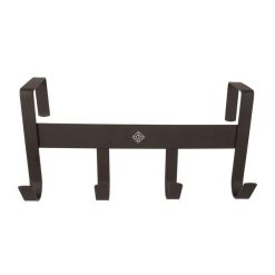 Metalowy uchwyt na ogłowie jeździeckie z 4 haczykami Grooming Deluxe. Czarne espadryle GROOMING DELUXE, bez wzorów, z materiału, bez obcasa, bez zapięcia. Za 142.50 zł.
