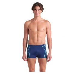 Szorty Kąpielowe Arena Monogram Swim Short. Niebieskie kąpielówki Arena, m, bez wzorów. Za 149.99 zł.
