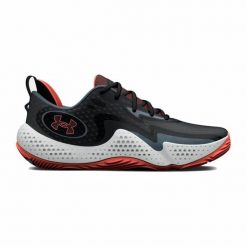 Obuwie Koszykarskie dla Dorosłych Under Armour Spawn 5 Czarny. Czarne buty do koszykówki Under Armour, bez zapięcia, do koszykówki. Za 465.00 zł.