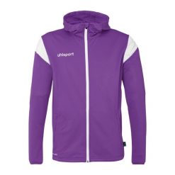 Bluza dresowa z kapturem Uhlsport Squad 27. Niebieskie bluzy z kapturem Uhlsport, l, bez wzorów, z dresówki, z kapturem. Za 212.70 zł.