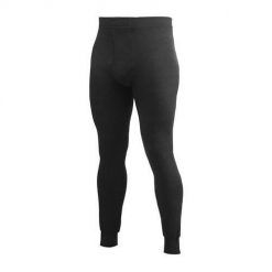 Legginsy spodnie Merino Base Woolpower 200 - z muchą. Czarne krawaty i muchy WOOLPOWER, xl, bez wzorów, z dzianiny, trekkingowe. Za 462.99 zł.