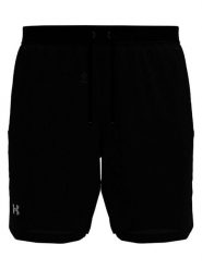 Under Armour Szorty sportowe "Launch 7" w kolorze czarnym rozmiar: S. Czarne krótkie spodenki sportowe Under Armour, s, bez wzorów, z materiału. Za 79.95 zł.