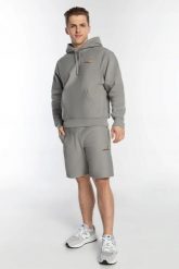 SPODENKI MĘSKIE SPORTOWE CARHARTT WIP PRZED KOLANO KOLOR SZARY. Szare krótkie spodenki sportowe Carhartt, l, bez wzorów, z bawełny. Za 339.00 zł.