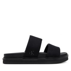 Klapki Calvin Klein Jeans. Czarne klapki Calvin Klein Jeans, z jeansu. Za 229.99 zł.