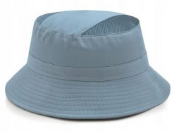 Przewiewny Kapelusz Bucket (Wędkarsko-Działkowy) - Pako Jeans - Niebieski. Niebieskie kapelusze Pako Jeans, bez wzorów, z bawełny. Za 49.99 zł.