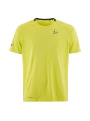 Craft Koszulka "PRO Hypervent" w kolorze żółtym do biegania rozmiar: S. Żółte t-shirty sportowe Craft, bez wzorów, bez ramiączek, do biegania. Za 100.99 zł.