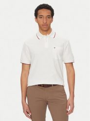 Tommy Hilfiger Polo MW0MW38457 Biały Classic Fit. Białe koszulki polo Tommy Hilfiger, m, bez wzorów, z bawełny, bez kołnierzyka, bez ramiączek. Za 309.99 zł.