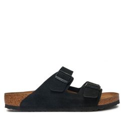 Klapki Birkenstock. Czarne klapki Birkenstock, z zamszu. Za 399.99 zł.