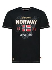 Geographical Norway Koszulka "Juitre" w kolorze czarnym rozmiar: S. Czarne bezrękawniki Geographical Norway, s, bez wzorów, z bawełny, bez kołnierzyka, bez ramiączek. Za 48.39 zł.