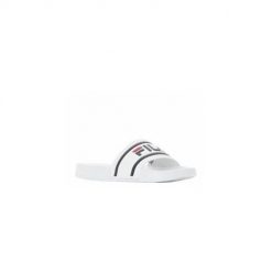Klapki męskie Fila Morro Bay Slipper 2. Białe klapki Fila, z materiału. W wyprzedaży za 79.00 zł.
