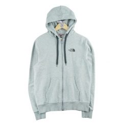 Męska bluza z kapturem na zamek całkowity TNF. Szare bluzy z kapturem The North Face, l, bez wzorów, z tkaniny, z kapturem. Za 149.06 zł.