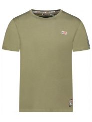 Geographical Norway Koszulka "Javender" w kolorze khaki rozmiar: L. Brązowe bezrękawniki Geographical Norway, l, bez wzorów, z bawełny, bez kołnierzyka, bez ramiączek. Za 92.86 zł.