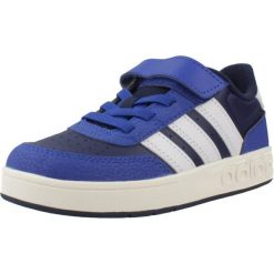 Buty ADIDAS BREAKBASE C Niebieski. Niebieskie buty turystyczne Adidas, bez wzorów, z materiału, bez zapięcia, na fitness i siłownię. Za 149.99 zł.