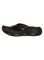 SALOMON Japonki "Reelax Break 6.0" w kolorze czarnym rozmiar: 42 2/3. Czarne buty trekkingowe Salomon, bez wzorów, bez zapięcia. Za 234.95 zł.