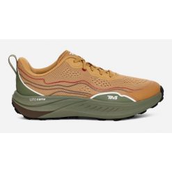 Buty trekkingowe Teva Trailwinder Low. Brązowe buty trekkingowe Teva, bez wzorów, z materiału, bez zapięcia. W wyprzedaży za 358.50 zł.