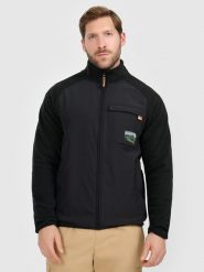 4F Polar regular ze stójką męski - czarny XXL. Czarne bluzy z polaru 4F, m, bez wzorów, z materiału, bez kaptura. Za 229.99 zł.