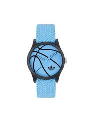 Adidas Zegarek Game One AOSY25028 Czarny. Czarne, analogowe zegarki Adidas. Za 379.99 zł.
