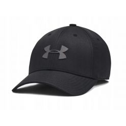 Czapka z daszkiem na trening męska UNDER ARMOUR lekka. Czarne czapki z daszkiem Under Armour, bez wzorów. W wyprzedaży za 65.00 zł.