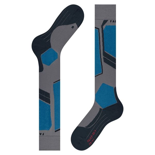 Skarpetki Falke SK4 Advanced. Szare skarpety Falke, bez wzorów. Za 205.50 zł.