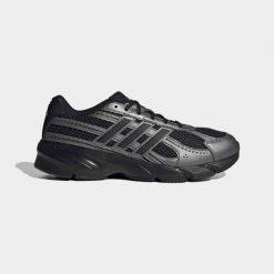 Sneakersy męskie ADIDAS Technochaos. Czarne buty sportowe casual Adidas, bez wzorów, bez zapięcia. Za 369.99 zł.