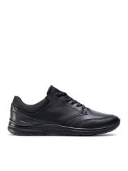 ECCO Sneakersy Irving 51173451052 Czarny. Czarne buty sportowe casual ecco, bez wzorów, ze skóry, bez zapięcia. Za 479.99 zł.