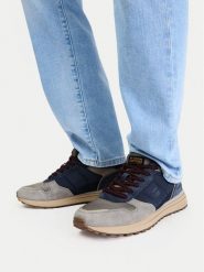 G-Star Raw Sneakersy EO-XAVI-03 Granatowy. Niebieskie buty sportowe casual G-Star, bez wzorów, ze skóry, bez zapięcia. Za 349.99 zł.