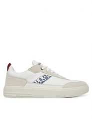 Napapijri Sneakersy Bark NP0A4IQR Biały. Białe buty sportowe casual Napapijri, bez wzorów, z materiału, bez zapięcia. Za 349.99 zł.