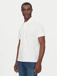 Scotch & Soda Polo 179201 Biały Regular Fit. Białe koszulki polo Scotch & Soda, l, bez wzorów, z bawełny, bez kołnierzyka, bez ramiączek. Za 159.99 zł.