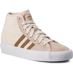 Buty adidas - Matchcourt High Rx B22785 Linen/Rawdes/Ecrtin. Brązowe buty sportowe casual marki Adidas, z materiału. W wyprzedaży za 269.00 zł.
