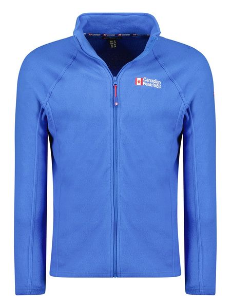 Canadian Peak Kurtka polarowa "Tugeak" w kolorze niebieskim rozmiar: XXL. Niebieskie kurtki Canadian Peak, xxl, bez wzorów, z materiału, bez kaptura. Za 56.93 zł.