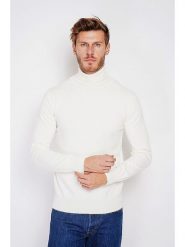 C& Jo Golf w kolorze białym rozmiar: 44. Białe golfy C& Jo, bez wzorów, ze splotem, bez ramiączek. Za 152.99 zł.