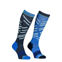 Skarpety skiturowe Ortovox Ski Tour Long Socks. Niebieskie skarpety ORTOVOX, bez wzorów. Za 151.99 zł.