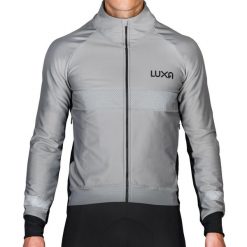 Kurtka Kolarska Zimowa LUXA Gray Vision. Szare kurtki LUXA, na zimę, m, bez wzorów, bez kaptura. Za 699.00 zł.