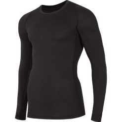 Longsleeve treningowy męski TSMLF401 - GŁĘBOKA CZERŃ. Bielizna termoaktywna marki 4F. W wyprzedaży za 69.99 zł.