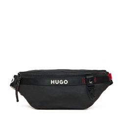 Saszetka nerka HUGO. Czarne saszetki i nerki Hugo, bez wzorów. Za 439.99 zł.